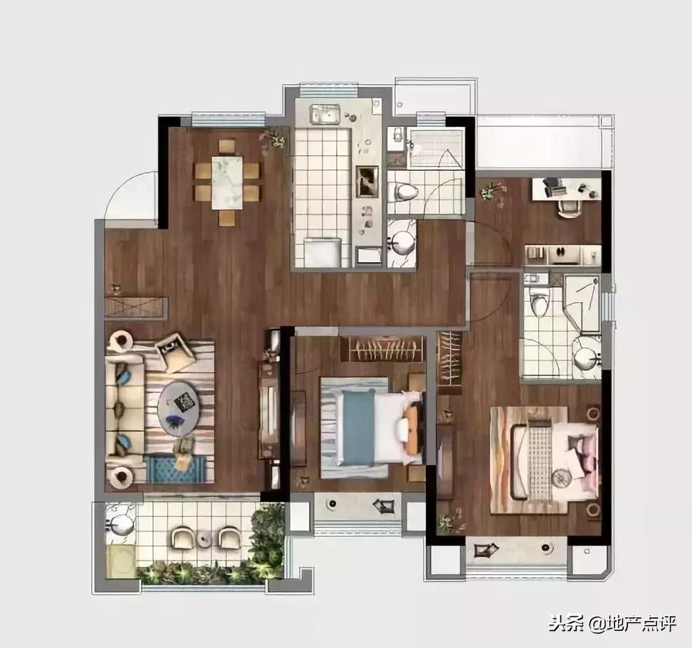 4套优质房产降价百万起拍,出售2房2厅房产一套