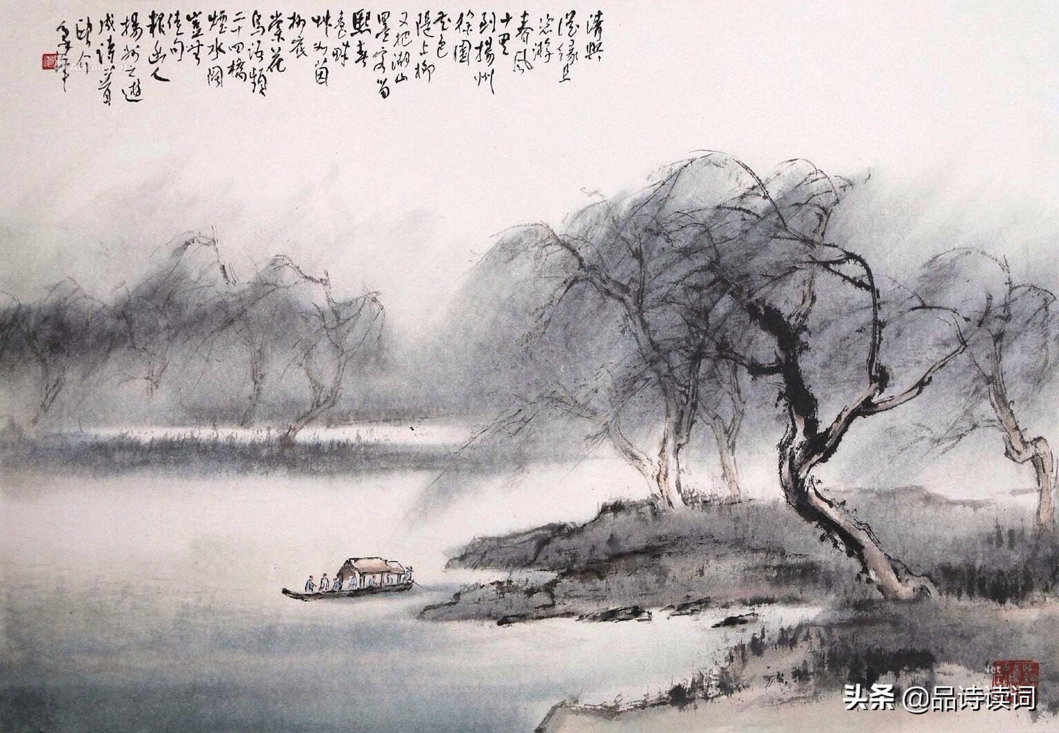 唐诗中那些绝美的月亮,唐诗四首描写月亮