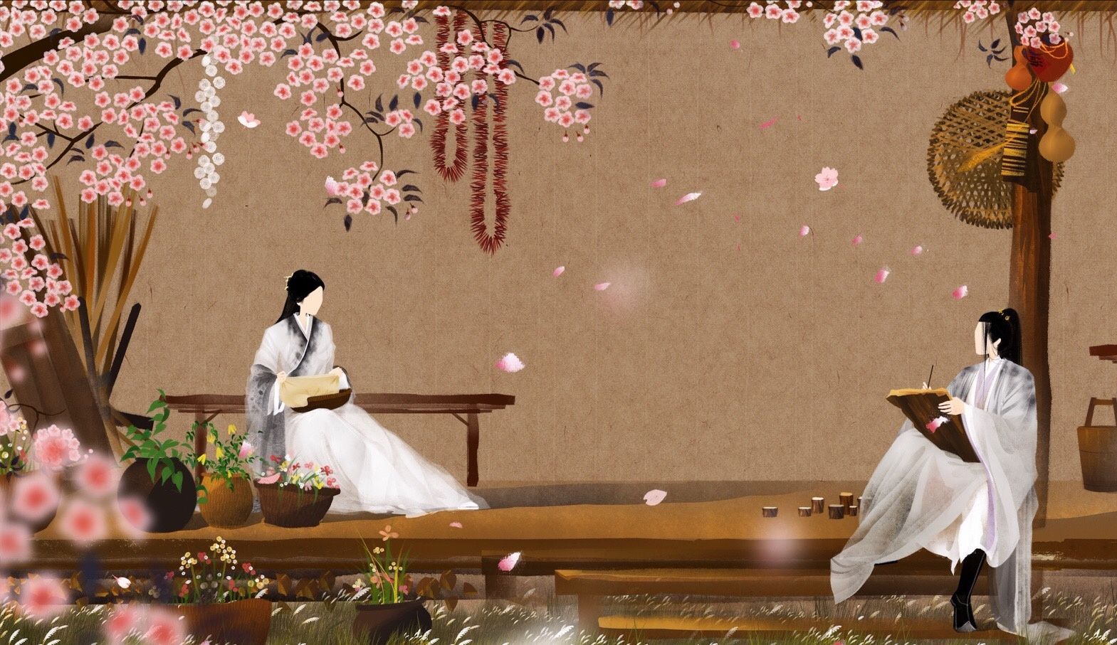 “琴瑟在御,莫不静好”《诗经》中最治愈的一首诗,很甜