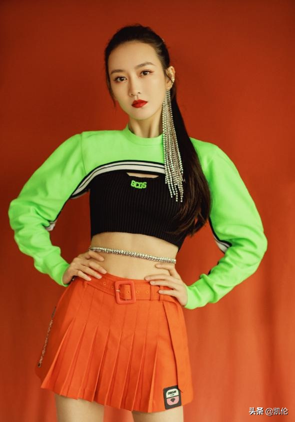 王鸥早期红毯,王鸥黑色发绳