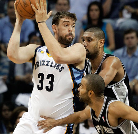 马克加索尔灰熊中锋,策应型中锋马克加索尔