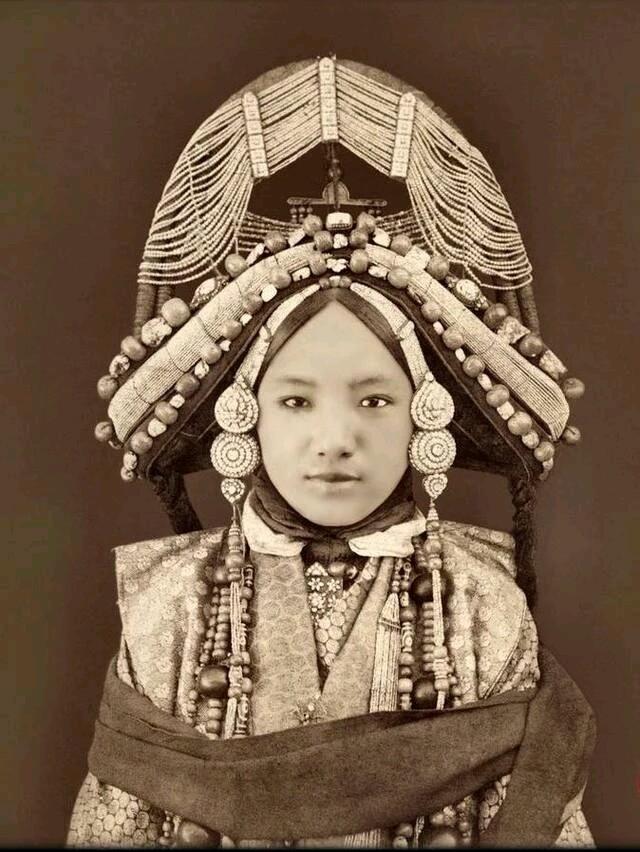 百年前西藏妇女,百年前藏族妇女