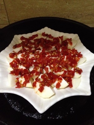 食堂剁椒芋头的做法大全家常,芋头仔剁椒蒸排骨的家常做法