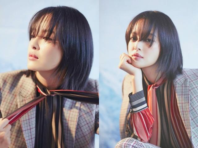 脸大剪什么发型好看头发有点卷,脸大头发厚硬剪什么发型好