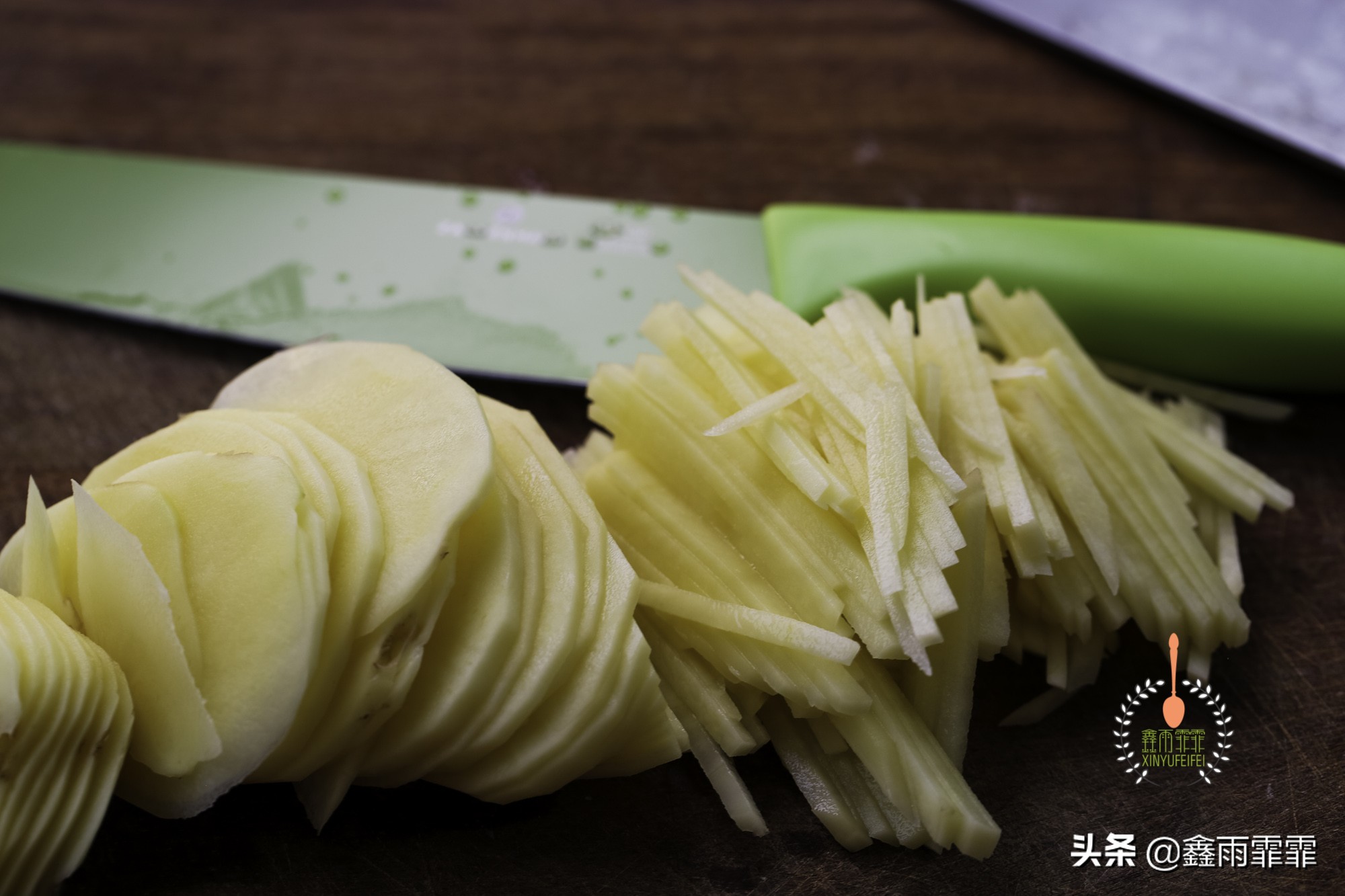 炒土豆炒焦了怎么办,狼牙土豆怎么做才不会变色