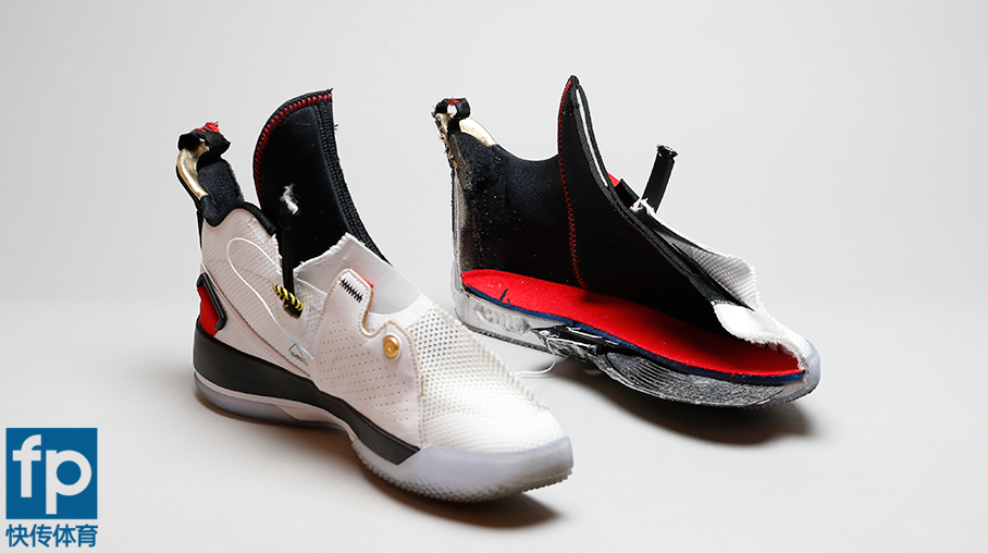 剖开中底寻真相，AJ33卡脚原因大揭秘