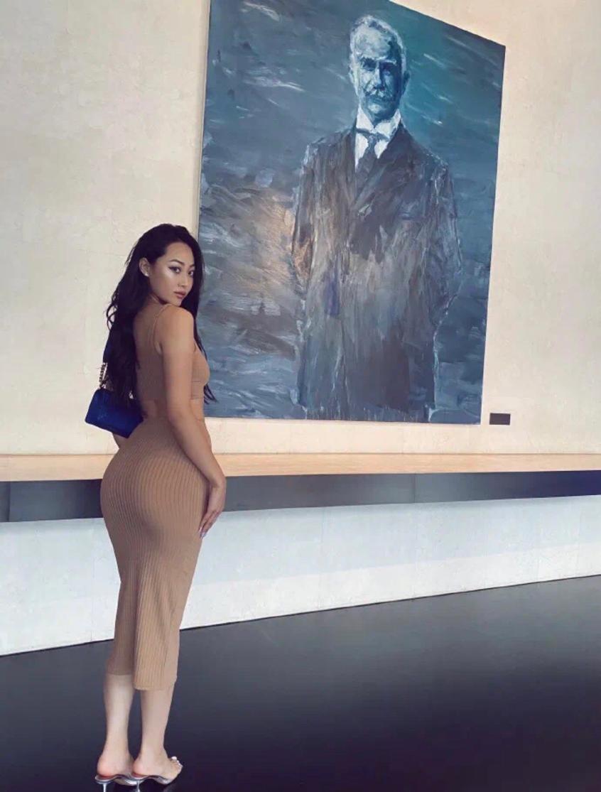 熊黛林健身美照,熊黛林健身照片曝光