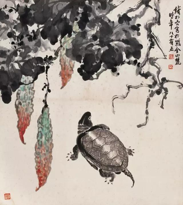 钱松岩山水画技法解析,钱松嵒山水画作画步骤