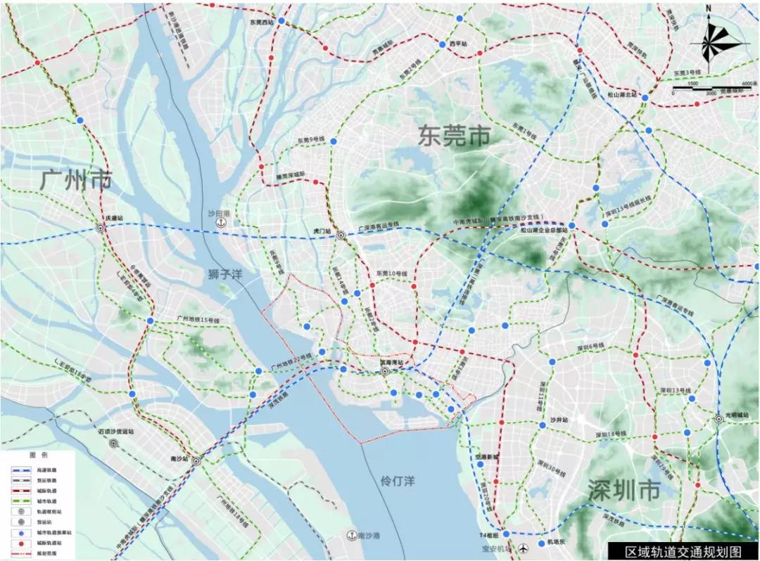 东莞最新交通规划2035,东莞交通规划2035图