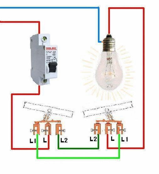 公牛三开双控开关接单控怎么接线,三开双控如何接两个单控一个双控