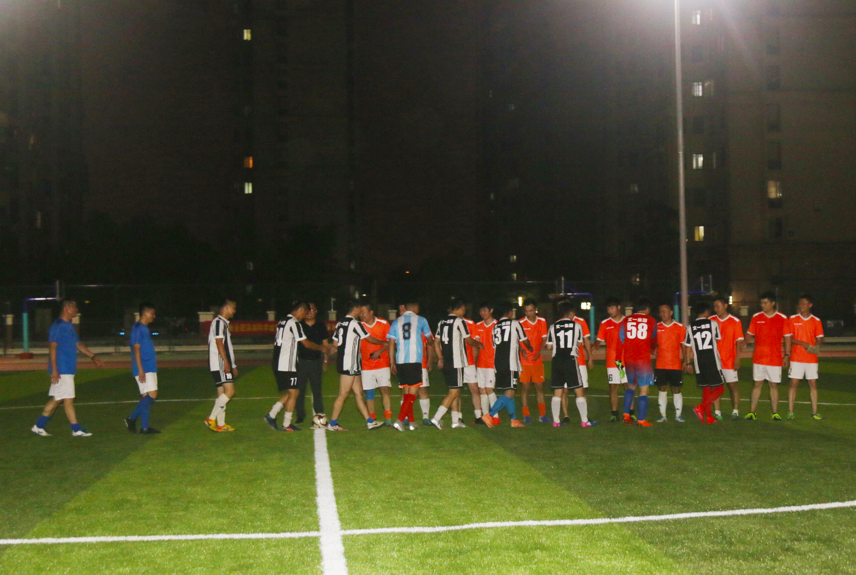 文一集团友谊赛,合肥足球俱乐部比赛