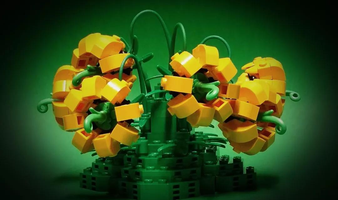 LEGO乐高MOC作品欣赏:第一滴血及其他,春天就该来点绿?