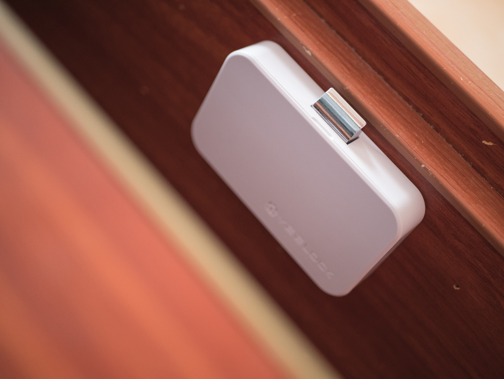 免打孔万能智能隐形抽屉锁,暗装抽屉锁