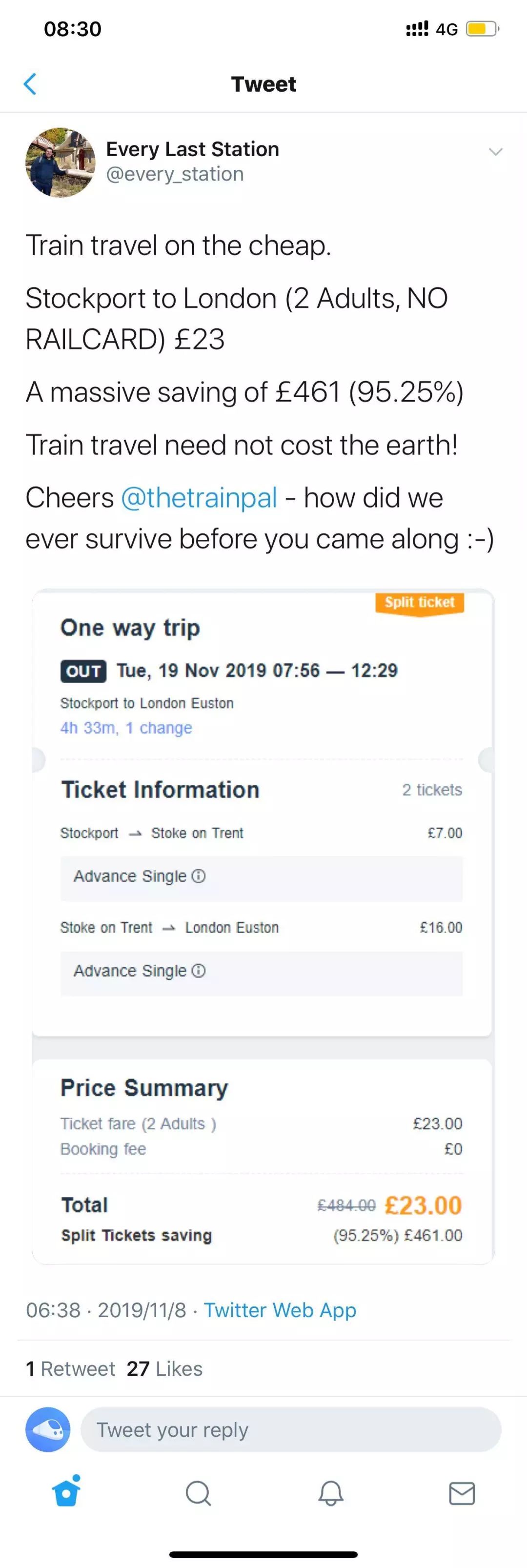 英国网上订票要花钱!中国人做了个“欧洲版12306”,因免费大受欢迎