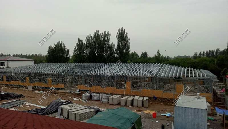 农村一层钢结构建造全过程,未来5年钢结构建房前景