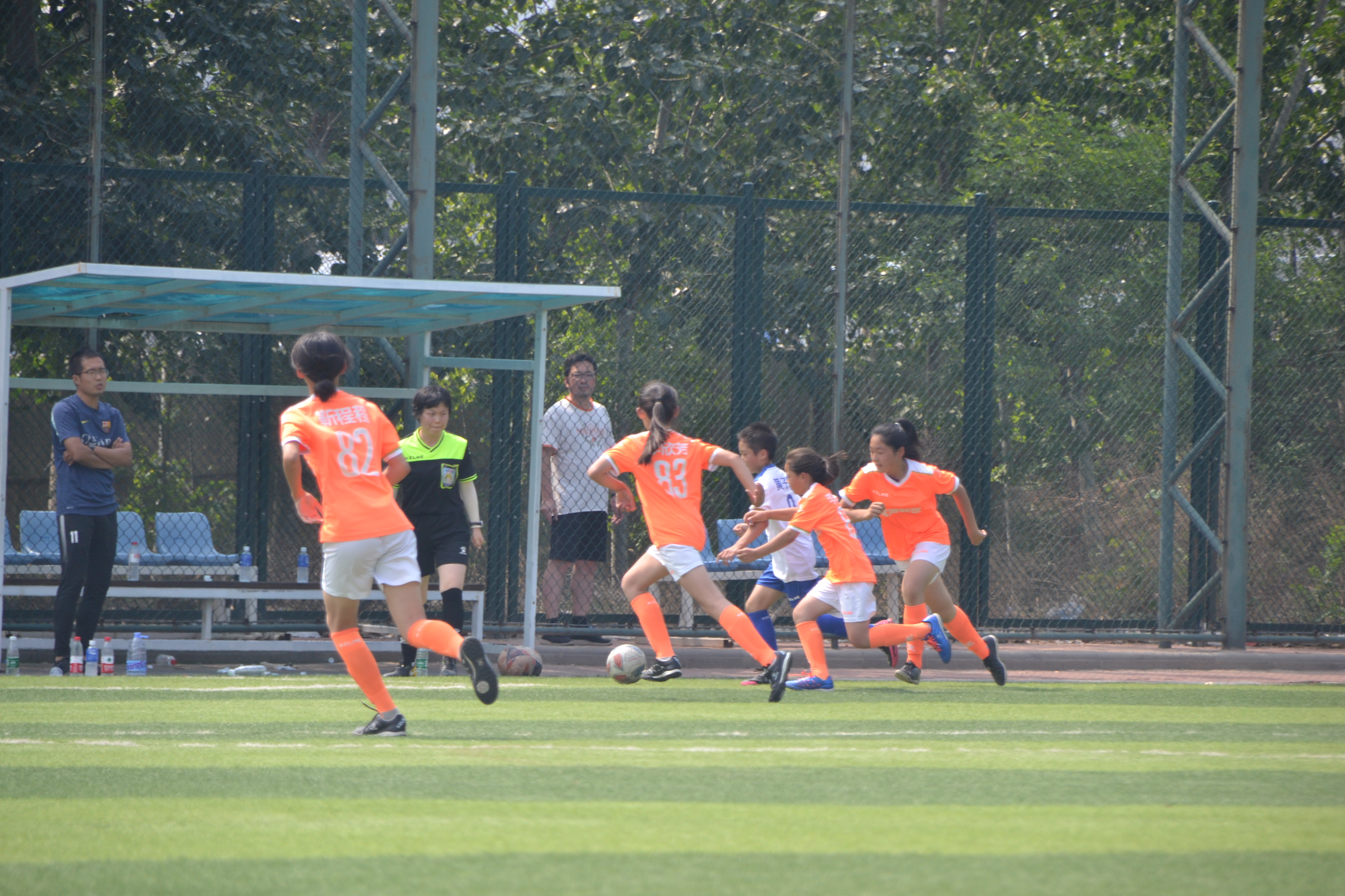 2021年天津市青少年足球联赛第七、八比赛日结束