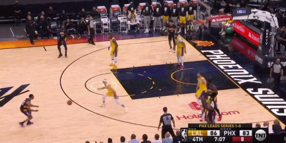 湖人vs太阳赛前杜兰特詹姆斯,湖人战胜鹈鹕詹姆斯大号三分