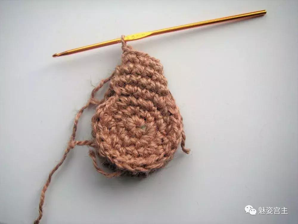 一柄钩针就可以完成的编织小物件,软萌可爱,教程详解