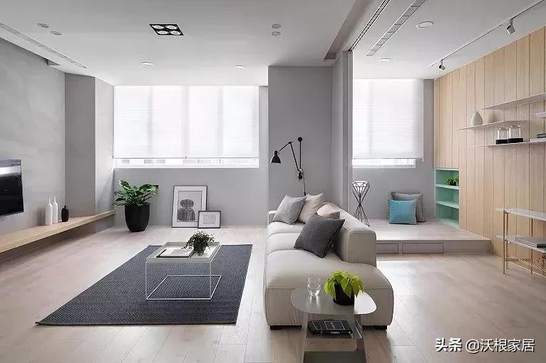 法式原木风家居案例,家居北欧风装修效果图