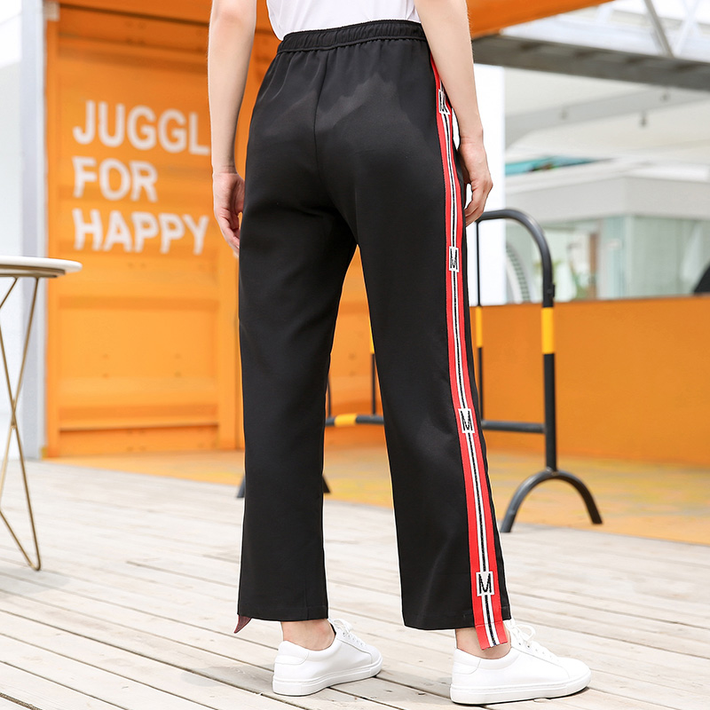 长腿阔腿裤女高腰垂坠感,女士长腿夏季冰丝薄款阔腿裤