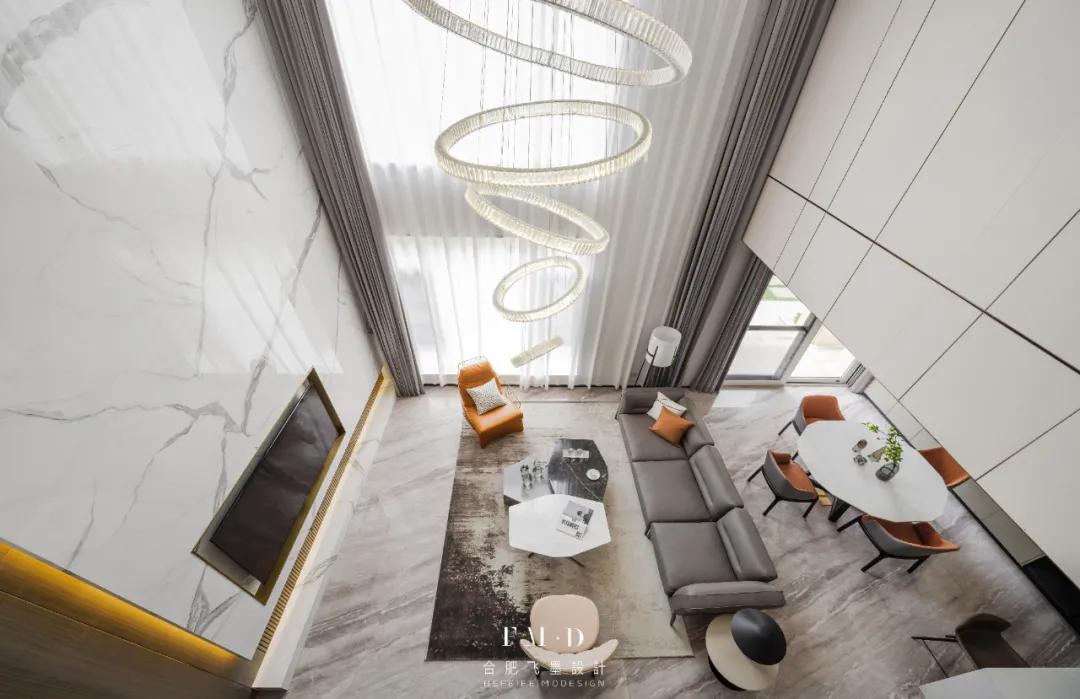 中式6层豪华顶级别墅,6层楼的现代风格别墅