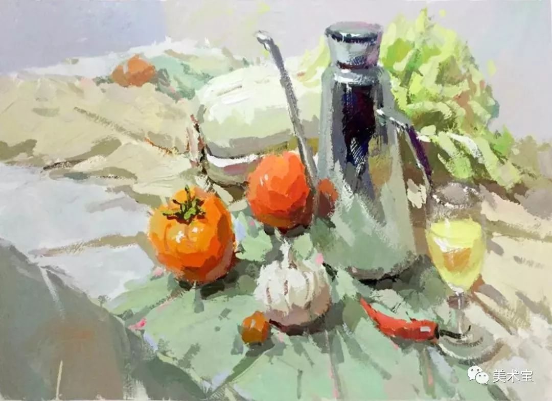 色彩衬布的表现方法,色彩衬布调色知识点