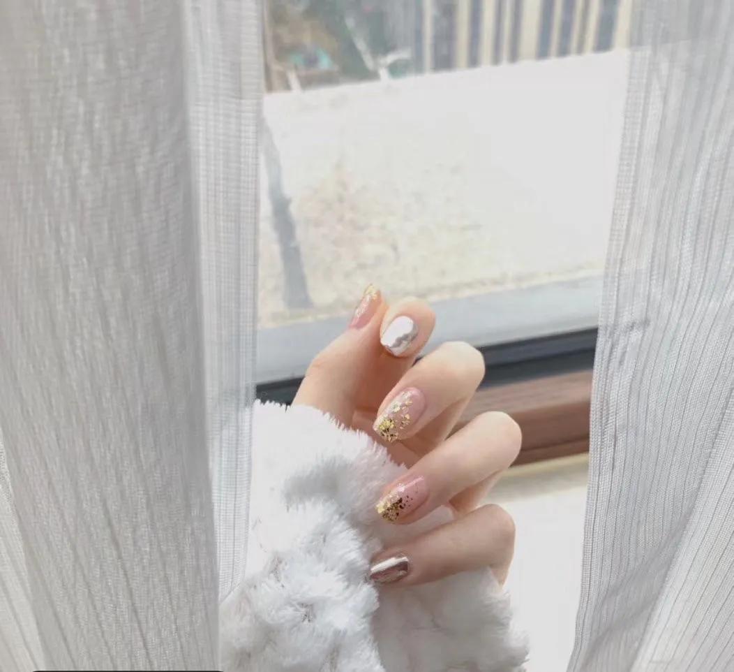 日式美甲颜值超高的美甲,报复性消费来啦