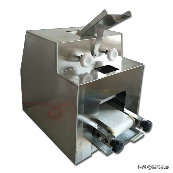 仿手工饺子皮机调试教程,自制饺子皮机械设备