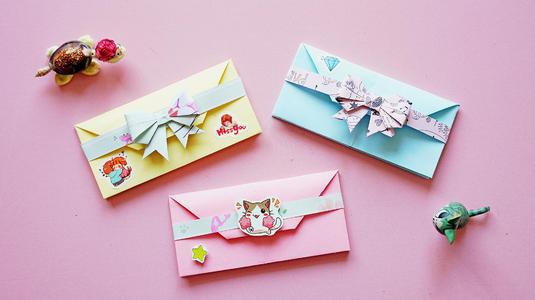 一款简单易学的钱包折纸教程，用三张纸折出7个口袋的钱包