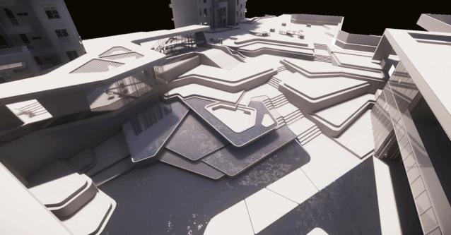 一波优雅的高差处理，漂亮