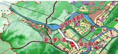 宜宾城区最新交通规划图,双向8车道还会继续扩建么