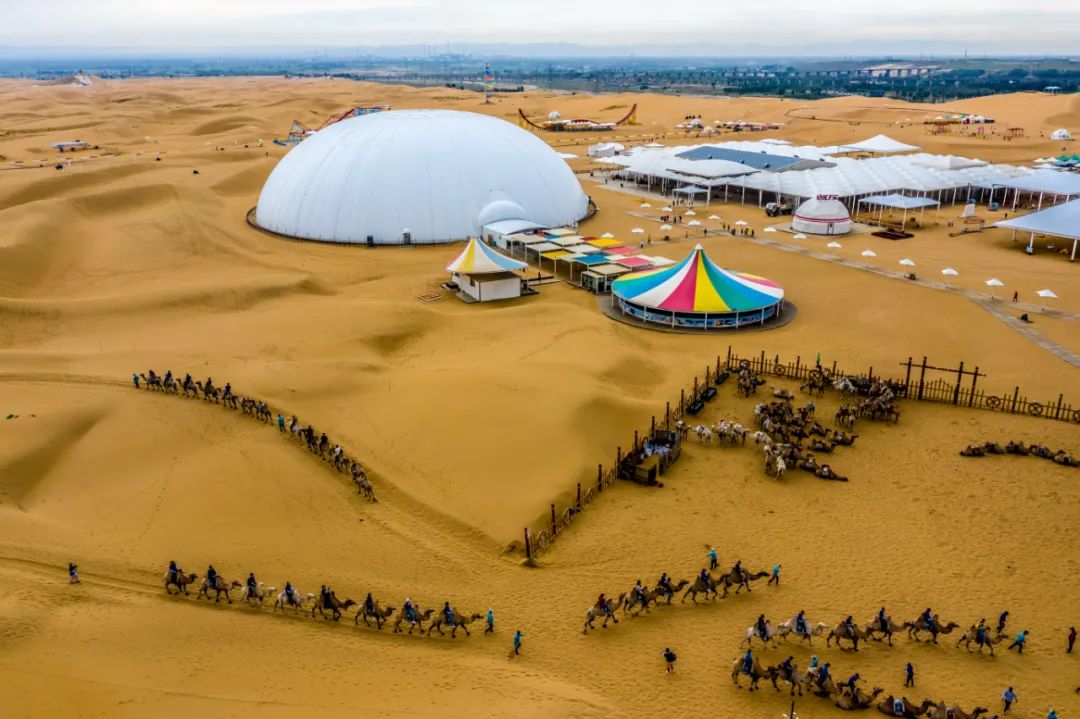 驾驶长安UNI-K从榆林启程一路北上鄂尔多斯观茫茫大漠