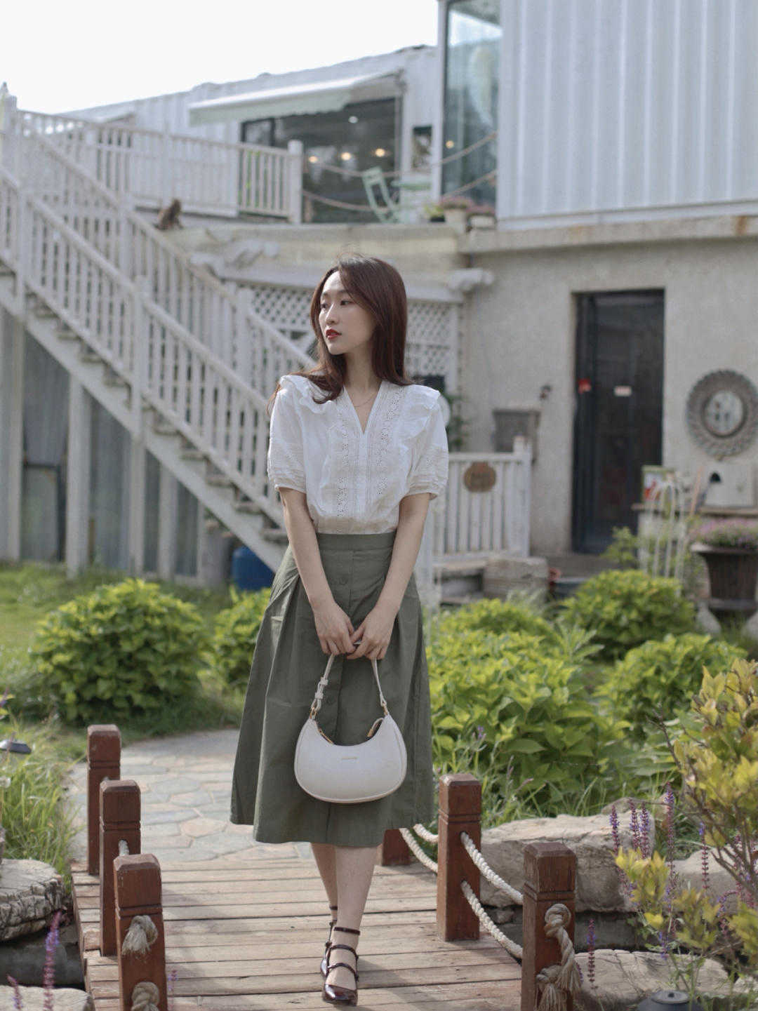 试试这些半身裙搭配,半身裙搭配上衣推荐胖子