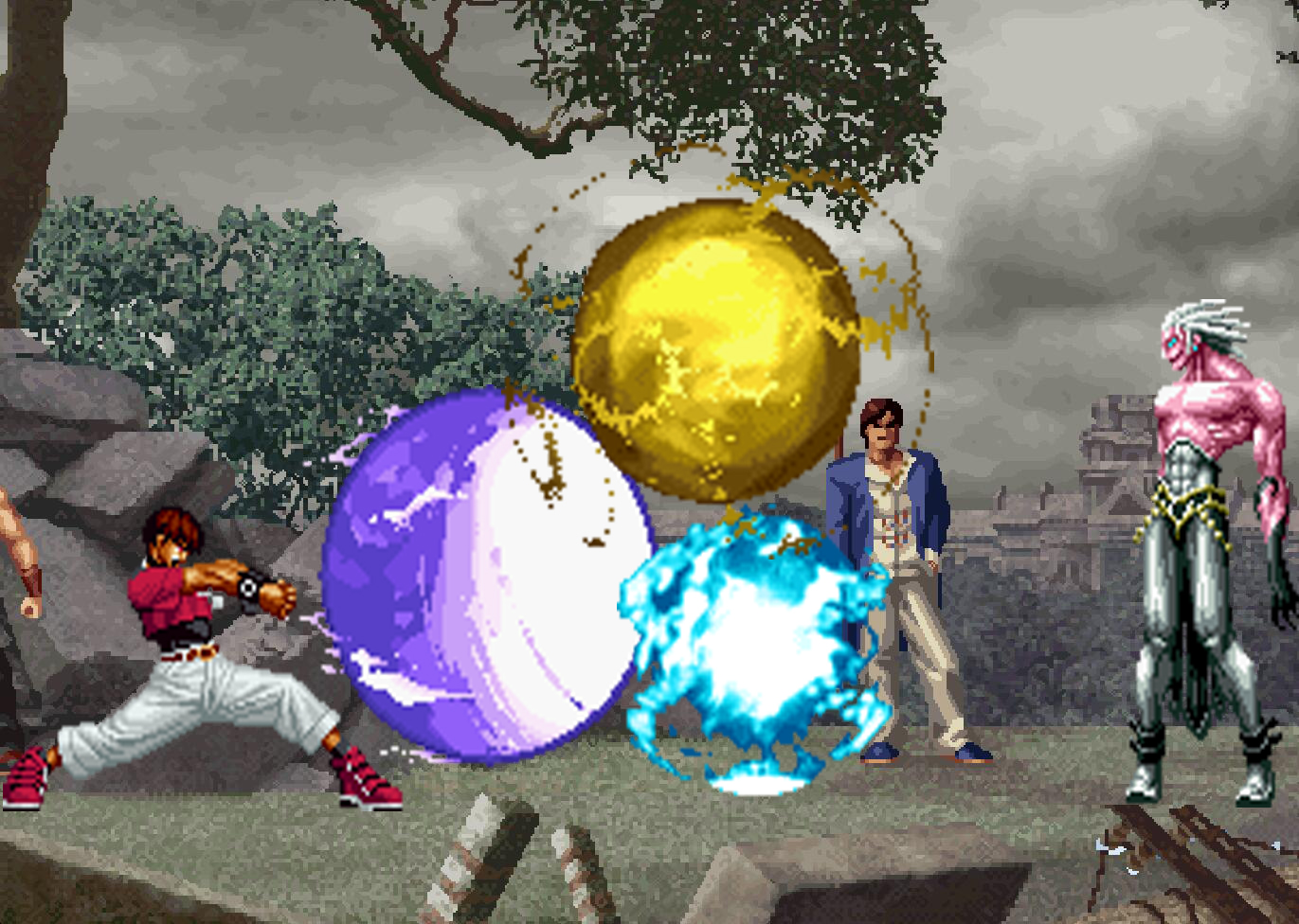 街机经典游戏拳皇2020,街机拳皇2002隐藏必杀技