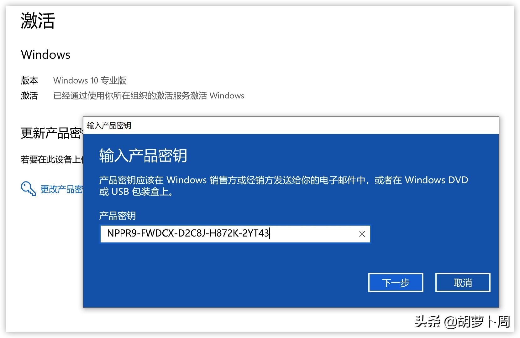 win10家庭版怎么升级专业版密钥,微软官网的win10与win10的家庭版