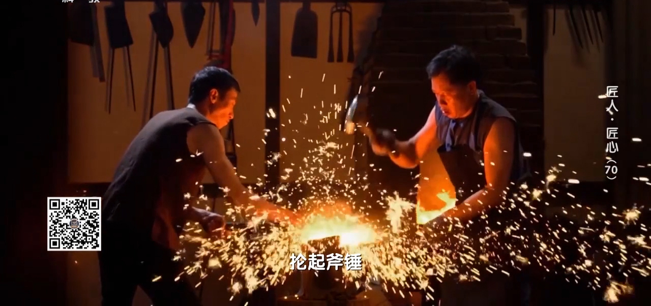 中国最锋利的锻打菜刀邓家刀,重庆大足锻打菜刀邓家刀