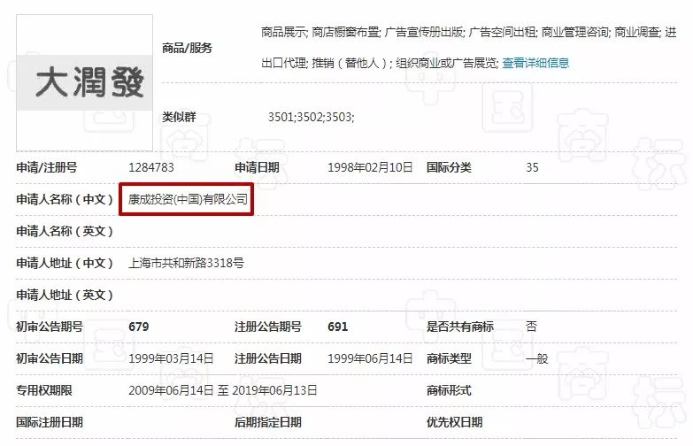 大润发商标侵权赔偿标准,大润发商标侵权吗
