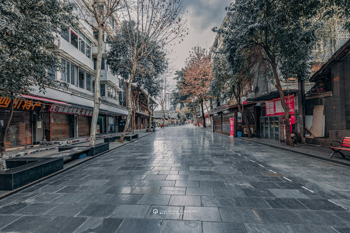 宽窄巷子游客照,宽窄巷子拍照照片