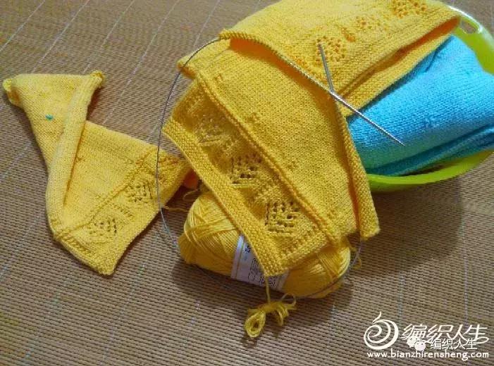 棒针夏款织毛衣教程,最简单新生儿毛衣编织教程