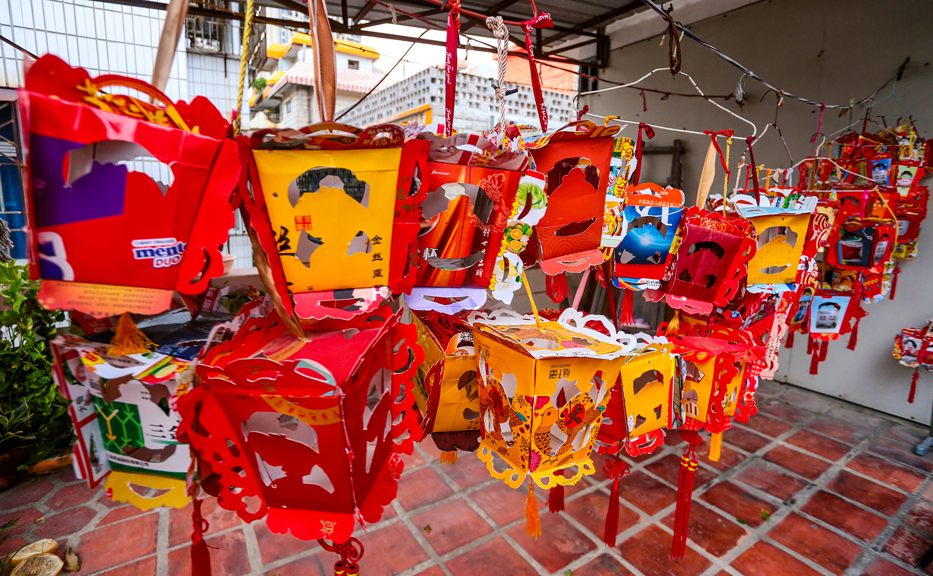 石狮元宵花灯展,石狮花灯视频大全