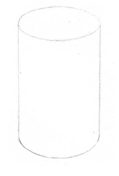 素描初学者绘画步骤图几何体,素描画几何体简单初学者