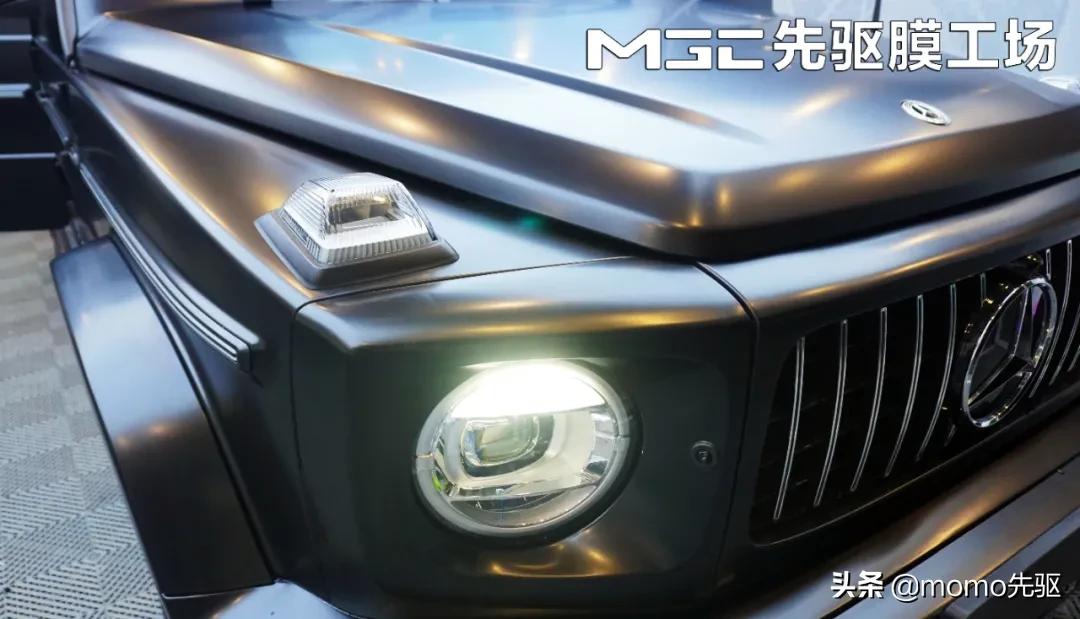 三十年不变经典传承硬汉的态度奔驰大G​装贴哑光系列车衣