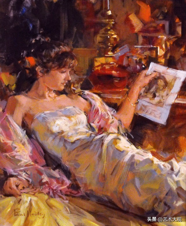 欧美顶级油画人物,人物油画的绘画教程视频