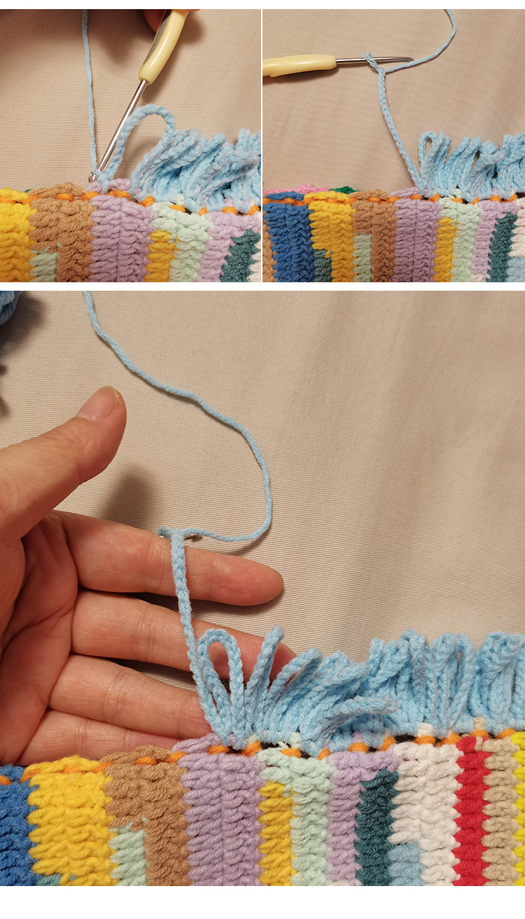 零线头的小包包的钩法,零线头可以钩什么