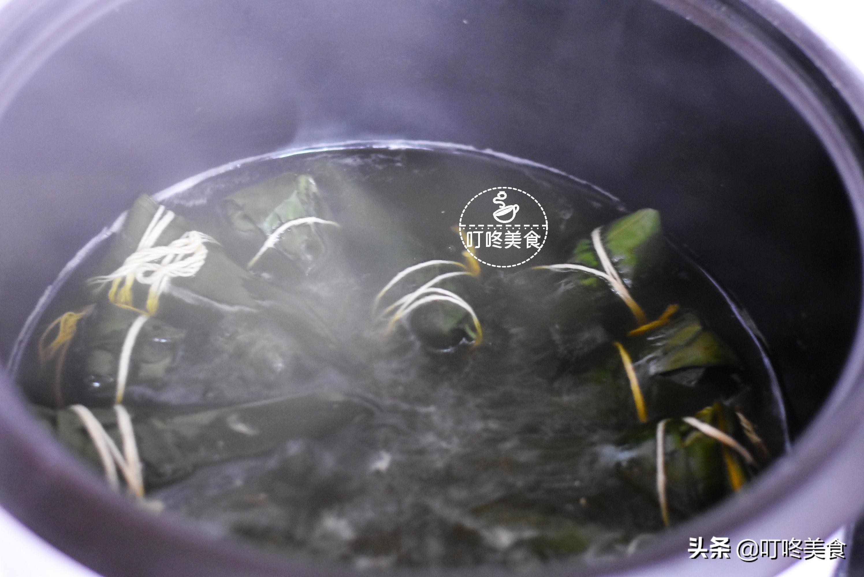 碱水粽慢教程,小碱水粽怎么包