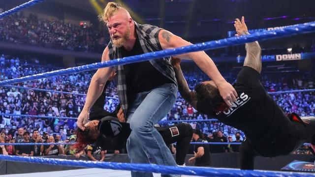 wwe大布今日战报,wwe第36届摔角狂热罗曼vs大布