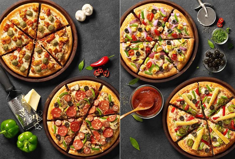 儿童画披萨怎么画,画披萨儿童画