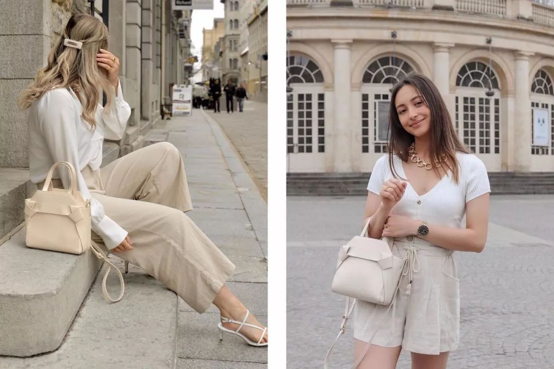 小众包包女2022新款百搭粉色,最近入手的小众包包