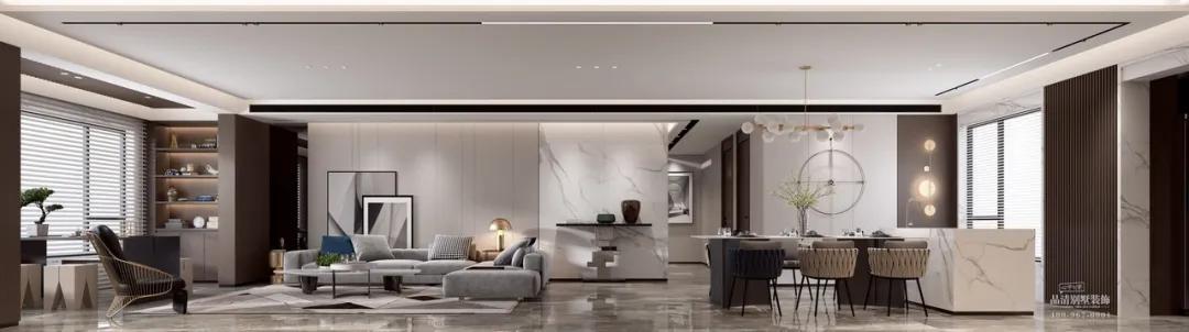 常州260平别墅装修效果图,常州别墅客厅装修