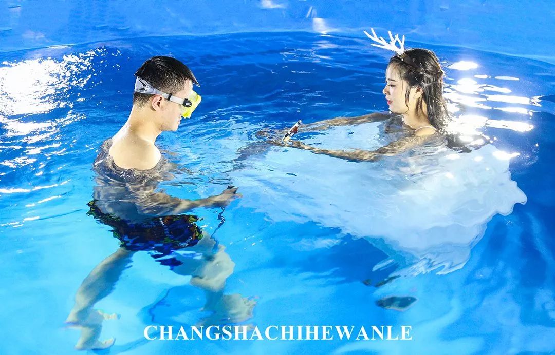 引爆星城!三亚仙气十足的水下摄影来长沙啦~湖南卫视率先取景